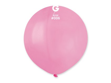 Balón pastelový ružový 48 cm