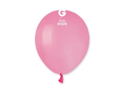 Balónik pastelový ružový 13 cm