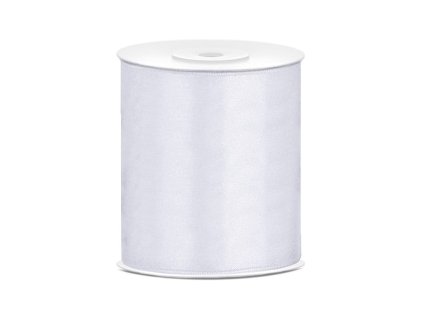 5373 1 satenova stuha biela 100mm 25m