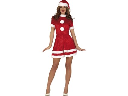 Dámsky kostým - Sexy Mrs. Claus (Rozmiar - dorosły S)