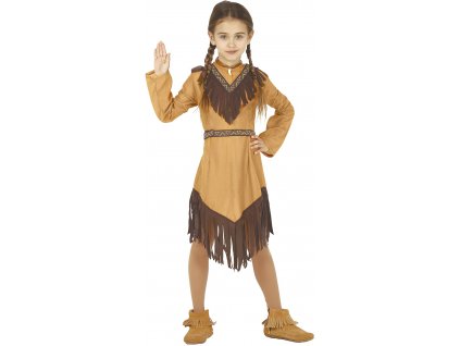 Detský kostým - Indiánka (Rozmiar - dzieci M)