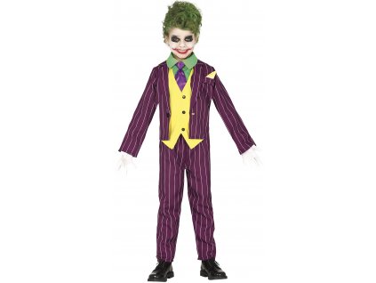 Detský kostým - Joker (Rozmiar - dzieci M)