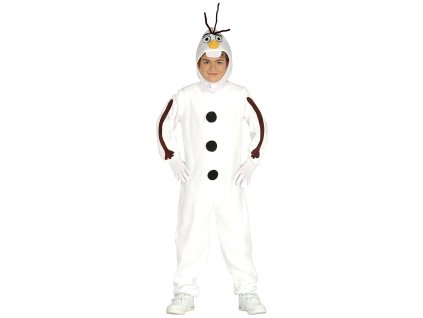 Detský kostým snehuliak Olaf - chlapčenský (Rozmiar - dzieci S: 101-109 cm)