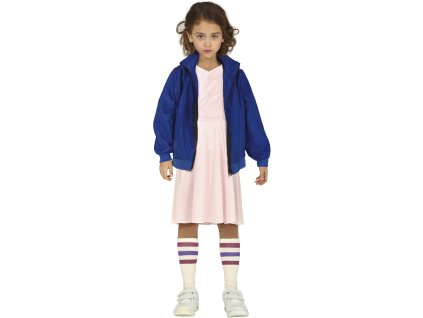 Detský kostým Eleven - Stranger Things (Rozmiar - dzieci M: 115-123 cm)