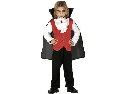 Detský kostým vampíra (Rozmiar - dzieci S: 95-100 cm)