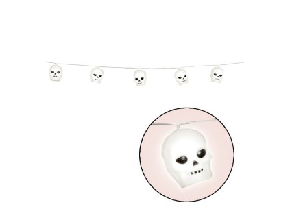 Girlanda lebky 180 cm