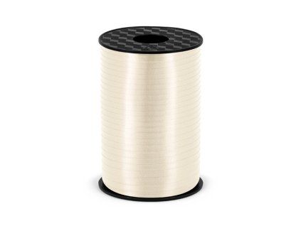 Stuha na balóny krémová 0,5cm/225 m