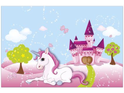 Obrus Jednorožec 120 x 180 cm