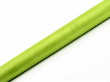 Organza jasnozielona 36cm x 9m