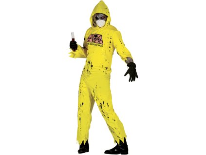 36848 2 pansky kostym biochemicky oblek zombie