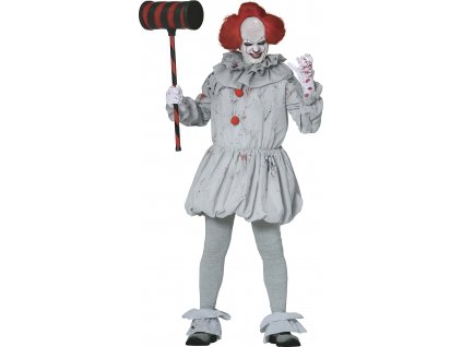 Pánsky kostým - Klaun Zabijak (Rozmiar - dorosły M)