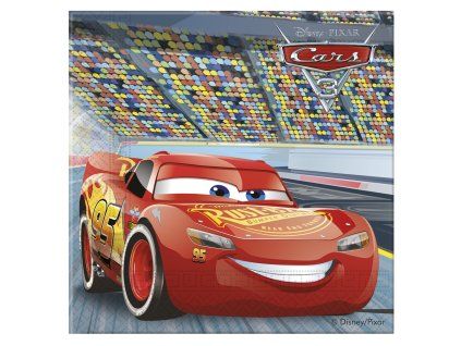 Servítky Cars McQueen 33 x 33 20 ks