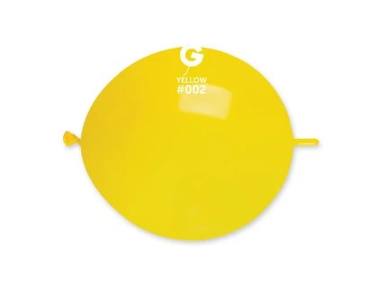 Spojovací balónik žltý 30 cm