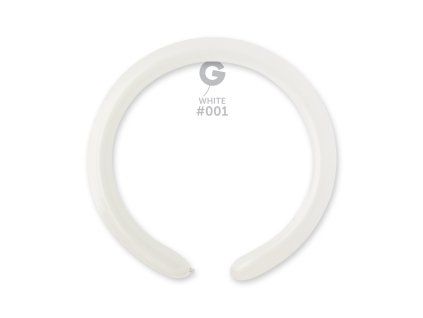 Tvarovací balónik biely