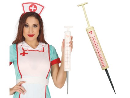 Veľká injekčná striekačka 58 cm