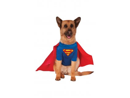 Kostým pre psov - Psí Superman (Rozmiar - pies XXL)