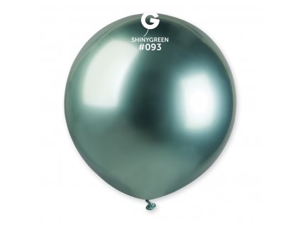 41534 1 balonik chromovy zeleny 48 cm