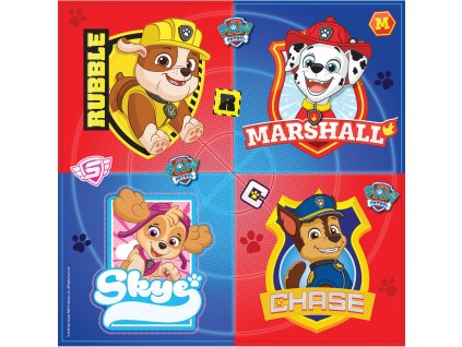 39068 1 servitky tlapkova hliadka paw patrol 33 x 33 cm 16 ks