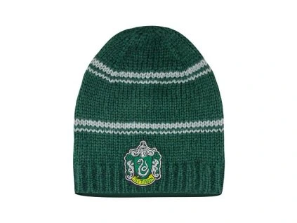 Pletená čiapka Harry Potter - Slizolin