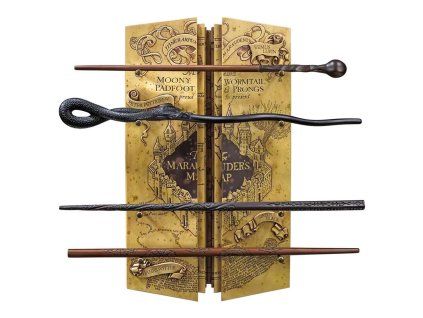 Dekorácia Záškodnícka mapa a sada paličiek - Harry Potter