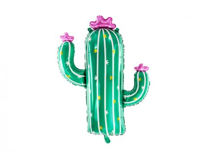 foliový balon kaktus