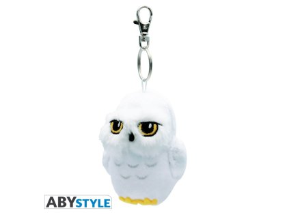 harry potter plush keychain hedwig x2