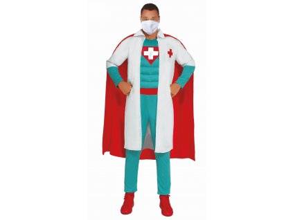 Pánsky kostým - Superhrdina doktor (Rozmiar - dorosły M)