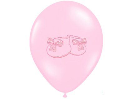 Balón - ružové topánočky 30 cm 1 ks
