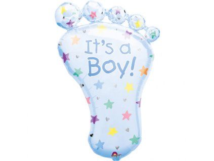 Fóliový balón - Stopa It's a Boy 58 x 82 cm