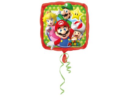 53273 foliovy balon super mario 43 cm