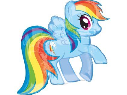 Foliový balón - My Little pony modrý