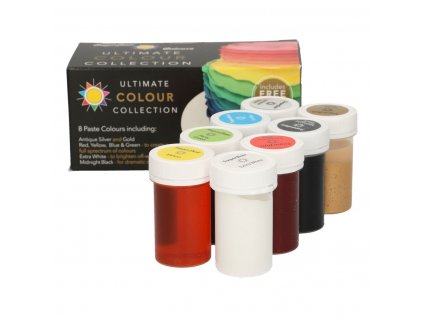 48209 sada luxusnych gelovych farieb sugarflair ultimate collection 8x25g