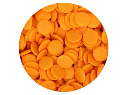 49538 deco melts orange oranzova 250 g