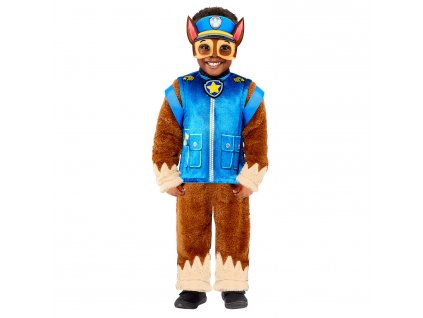 Detský kostým Deluxe - Paw Patrol Chase (Rozmiar - dzieci XS)