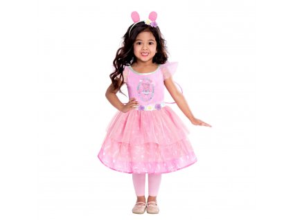 Detský kostým pre najmenších - šaty prasiatko Peppa (Rozmiar - dzieci S)