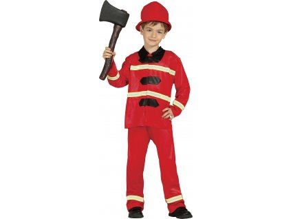 Kostým hasiča - detský (Rozmiar - dzieci S)