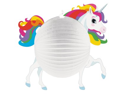 Lampion - jednorożec 25 cm