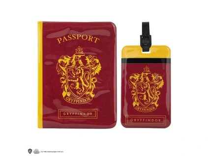 Obal na pas a štítok na batožinu Harry Potter - Chrabromil