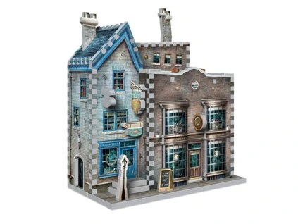 Obchod s prútikmi pána Olivandera Harry Potter - 3D puzzle