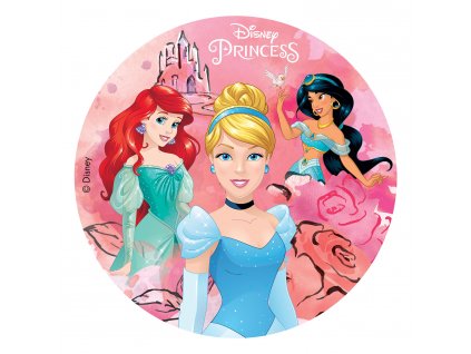 57654 2 jedly papier disney princezne 20 cm