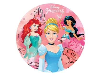 Jedlý papier - Disney princezné 20 cm