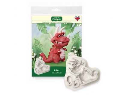 55416 silikonova forma t rex dinosaurus