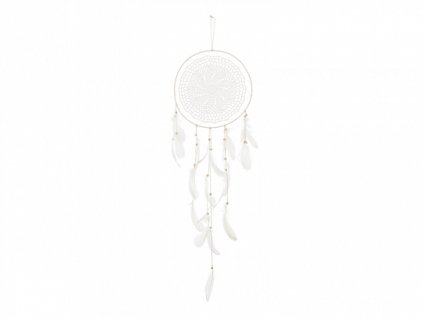 Lapač snov s pierkami 30 x 94 cm