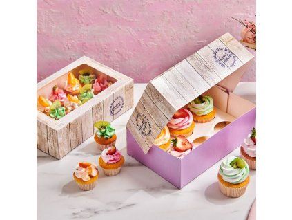 Krabice na cupcakes - Homemade 3 ks