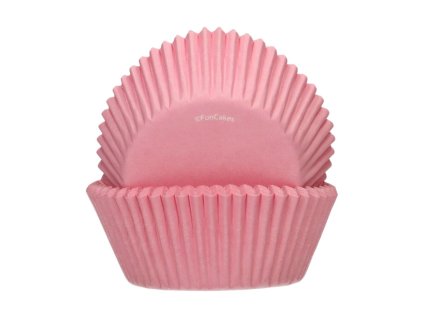 FUNCAKES2022 F84110 FUNCAKES BAKING CUPS LIGHT PINK CUPS JPG