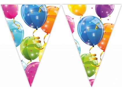 Baner - połyskujące balony