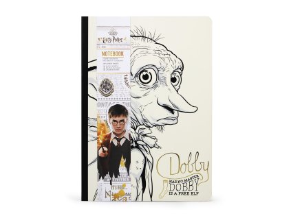 Zápisník A5 Harry Potter - Dobby