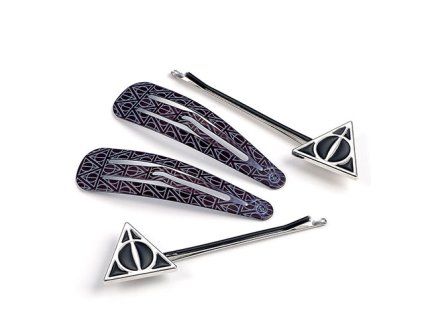 Sponky do vlasov Harry Potter - Dary Smrti 4 ks