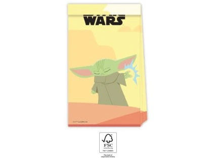 Darčekové párty tašky - Star Wars The Mandalorian