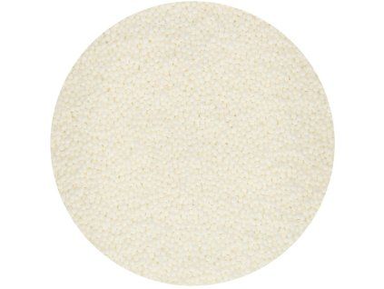 Cukrové guličky Nonpareils White - Biele 80 g